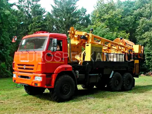 Буровая установка ЛБУ-50 на базе КАМАЗ 43118 Буровая установка ЛБУ-50 на базе КАМАЗ 43118