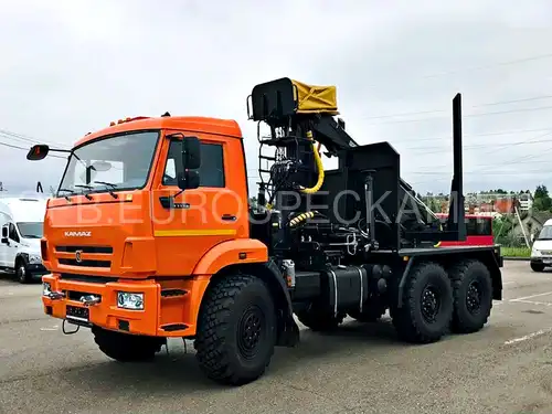 КАМАЗ 43118 лесовоз с Велмаш ВМ 10-74 (VM10L74) КАМАЗ 43118 лесовоз с Велмаш ВМ 10-74 (VM10L74)