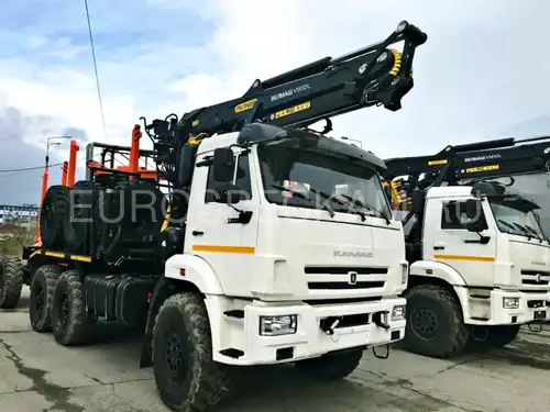 КАМАЗ 43118 лесовоз с Велмаш ВМ 10-74 и роспуском КАМАЗ 43118 лесовоз с Велмаш ВМ 10-74 и роспуском