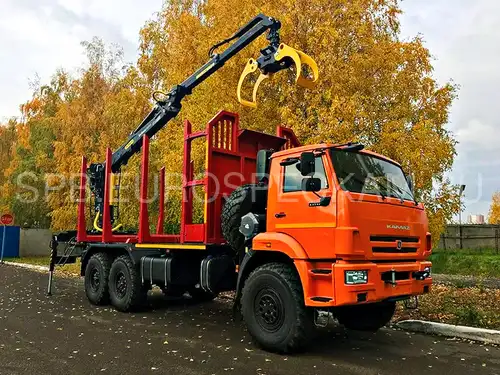 КАМАЗ 43118 сортиментовоз с Велмаш ВМ 10-86 (VM10L86) КАМАЗ 43118 сортиментовоз с Велмаш ВМ 10-86 (VM10L86)