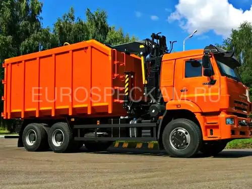 КАМАЗ 6520 ломовоз с Велмаш ВМ 10-74М (VM10L74M)