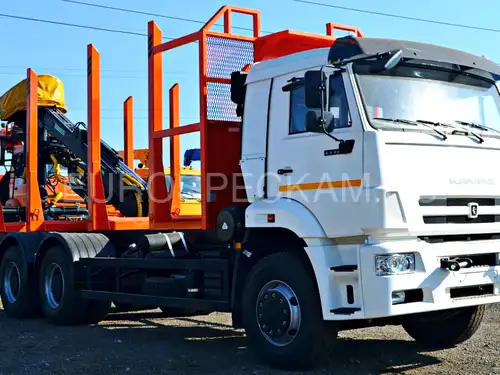 КАМАЗ 6520 сортиментовоз с Велмаш VC8L74 КАМАЗ 6520 сортиментовоз с Велмаш VC8L74