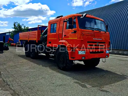 КАМАЗ 43118 бортовой с КМУ Palfinger Инман IM 150N