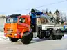 КАМАЗ 43118 тягач с КМУ Галичанин КМУ-150