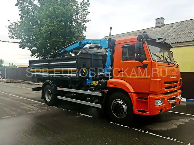 КАМАЗ 43253 самосвал с КМУ Инман ИМ 77 КАМАЗ 43253 самосвал с КМУ Инман ИМ 77