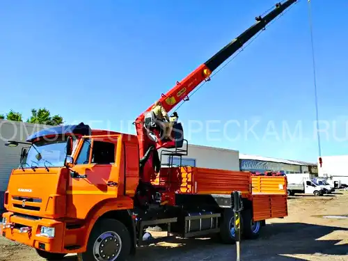 КАМАЗ 65115 бортовой с КМУ Palfinger Инман ИТ-120